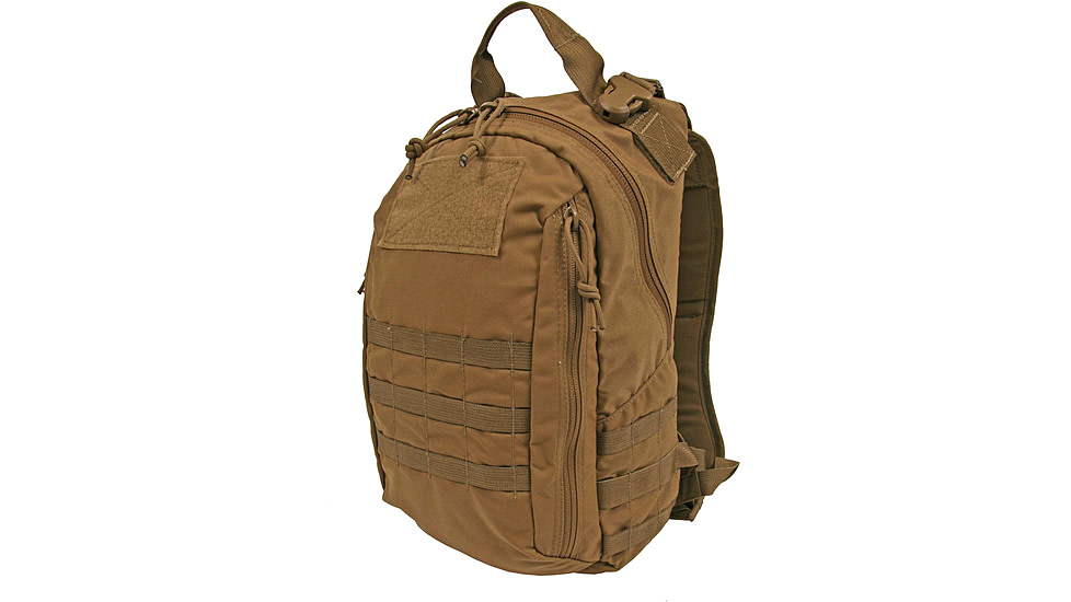 Grey Ghost Gear Lightweight TTA Compliant Assault Mod1 Pack, Coyote Brown, 6015-14-TAA