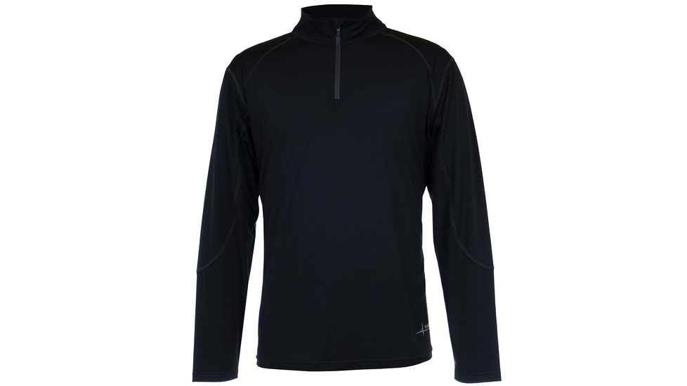 Habit 1/4 Zip Performance Layer - Mens, Black, Extra Large, PT1302-238-XL