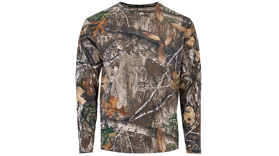 Habit Bear Cave Camo LS T-Shirt - Mens, 2XL, Realtree Edge, TS10006-922-2X