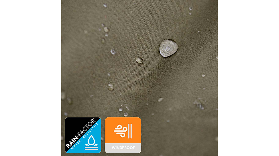 Habit Early Dawn Sherpa Shell Vest - Mens, Solid green, Large, VT10016-3H6-L