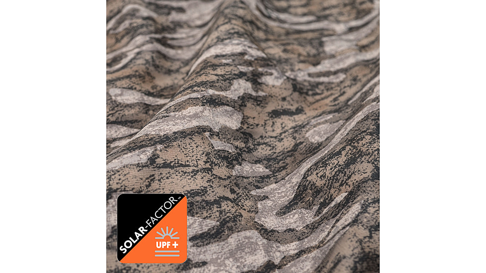 Habit Hatcher Pass Camo Guide Long Sleeve Shirt - Mens, Mossy Oak New Bottomland, 4XL, TS1477-014-4X