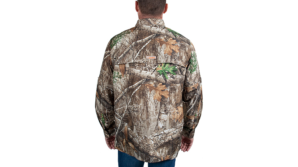 Habit Hatcher Pass Camo Guide Long Sleeve Shirt - Mens, Realtree Edge, Large, TS1477-922-L
