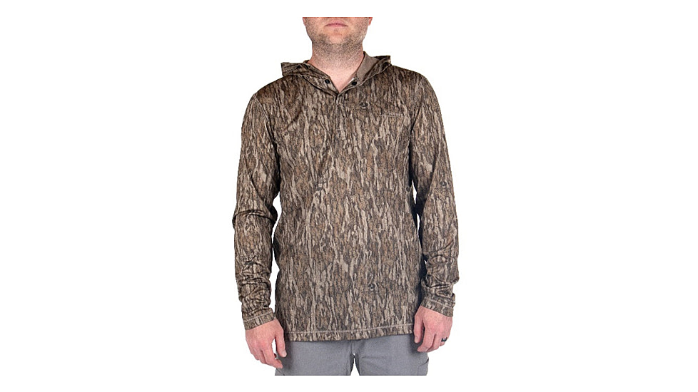 Habit OPP CVC Hoodie - Mens, Mossy Oak New Bottomland, Large, PH10025-014-L