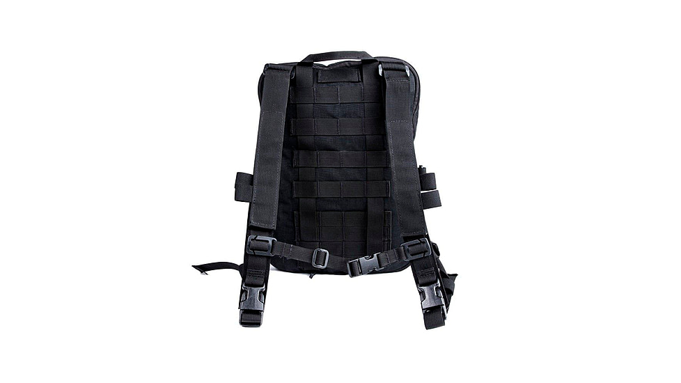 Haley Strategic Partners FlatPack Plus Daypack, Black, FPP-1-1-BLK