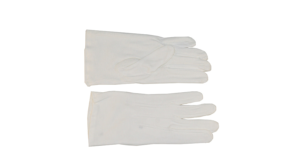 HEROs PRIDE Grip Dots w/ Raised Pointing Parade Slip-On Gloves - Mens, White, Large, 8778W-L