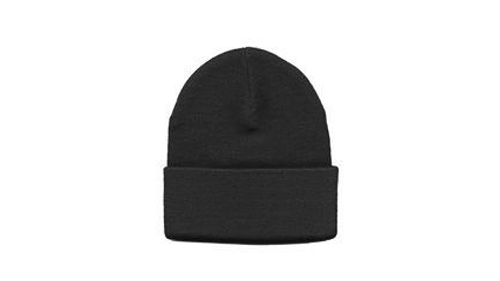 HERO'S PRIDE Plain Watch Cap - Men's, Black, 6849-03