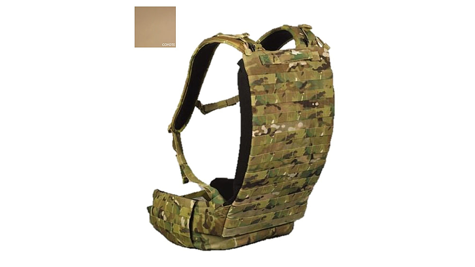 High Ground Gear HG 830 Modular Pack Short with SM/MD Waist Belt, Coyote, S/M, HG-8301-4-01