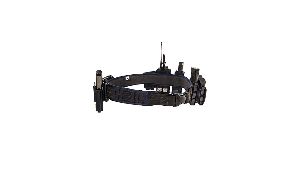 High Speed Gear LASER Duty-Grip, Padded Belts With A Four-Column MOLLE Panel On Back, LE Blue, Extra Large, 33DGM3LE