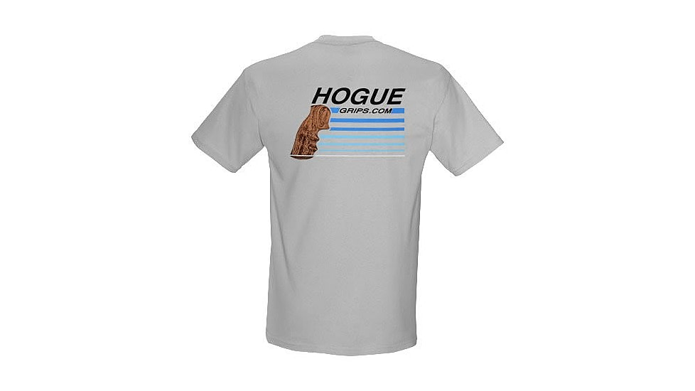 Hogue Grips Men's T-Shirt, Grey, Medium 06232