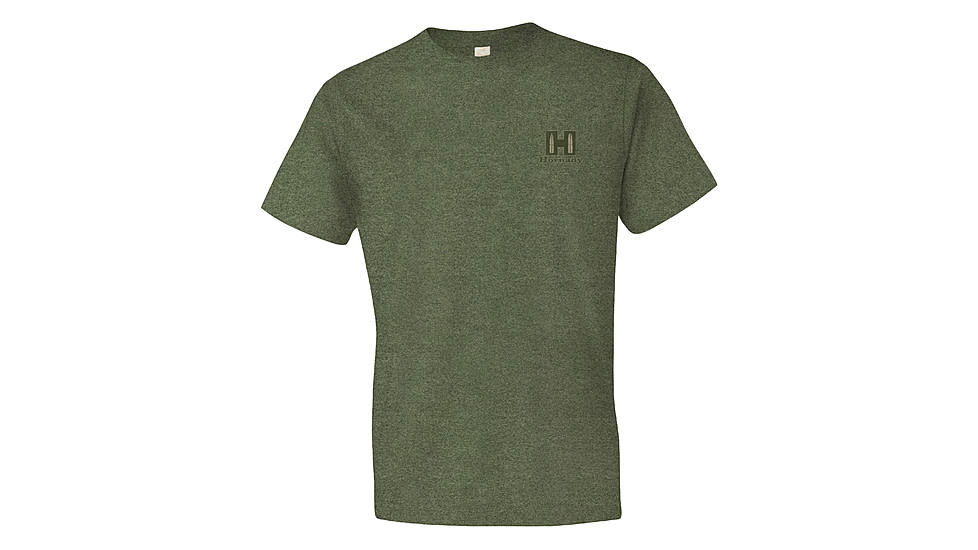 Hornady Cotton Short Sleeve T-Shirt - Men's, OD Green, Large, 99600L