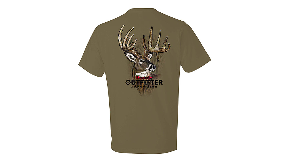 Hornady Big Buck T-Shirt - Mens, Coyote Brown, Small, 31361