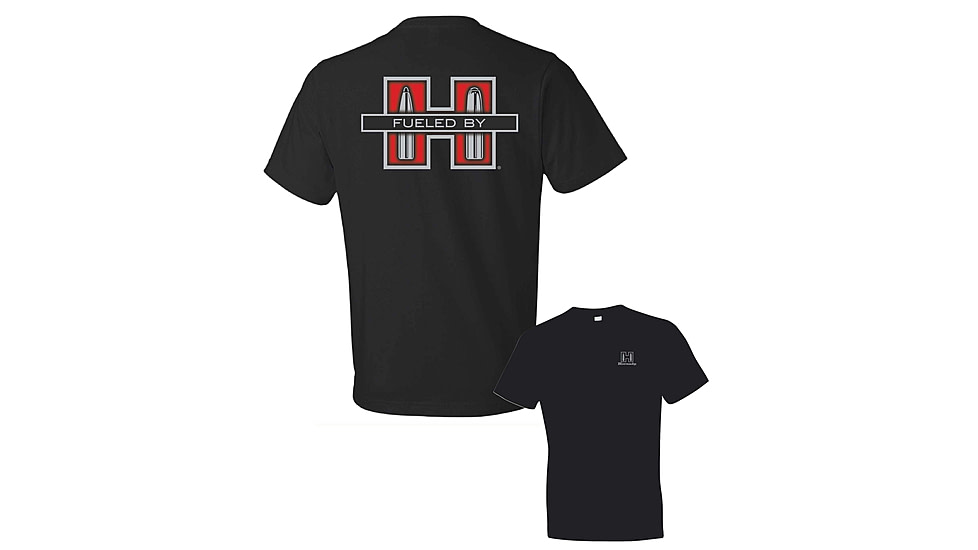 Hornady Fueled By T-Shirt - Mens, Black, Medium, 30122