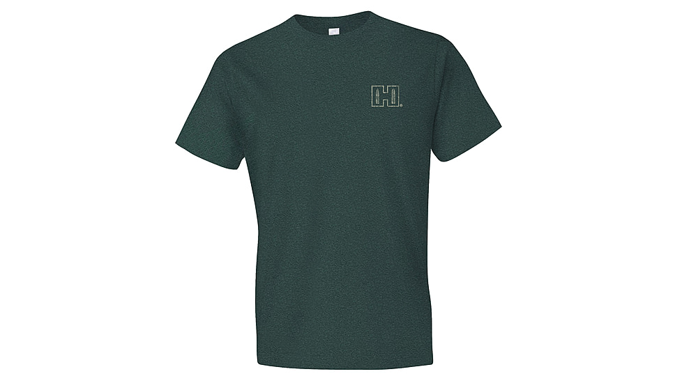 Hornady Double Rocker T-Shirt - Men's, Olive Heather, Extra Large, 31794