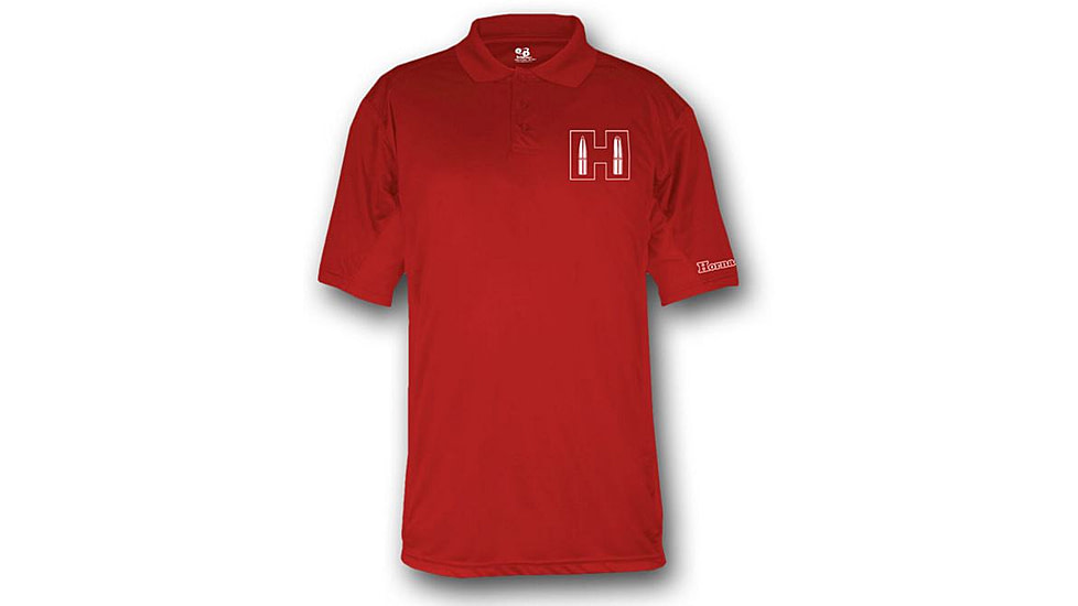 Hornady Polo T-Shirt,Red,2XL 99773XXL