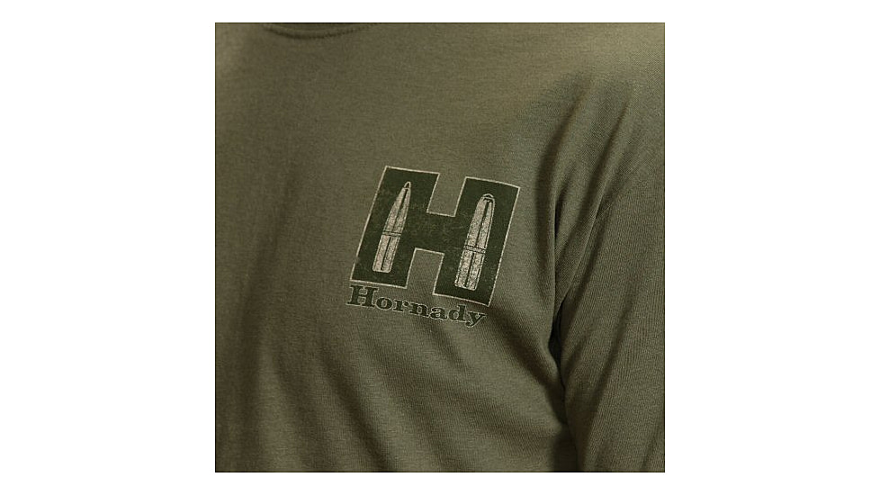 Hornady T-Shirt, Sage &amp; Tan, 2XL 9974XXL