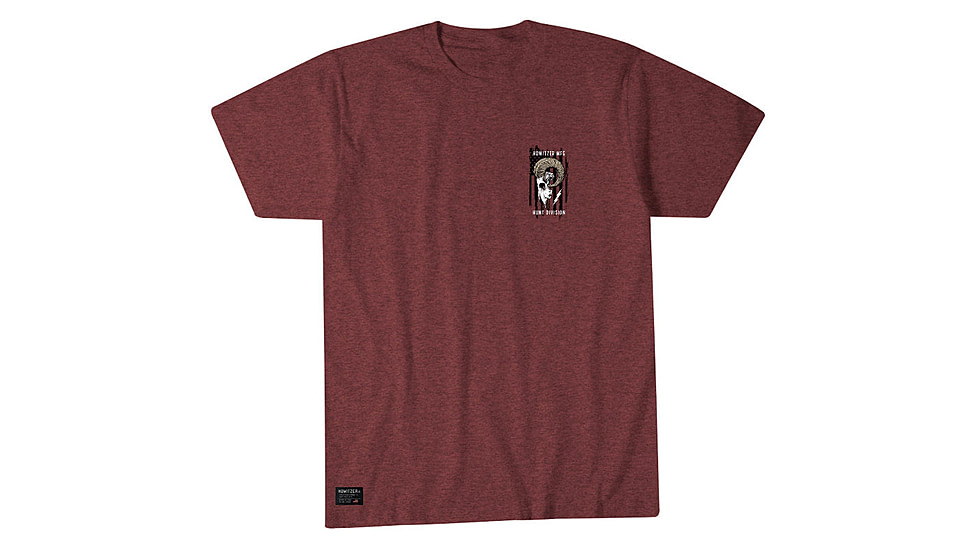 HOWITZER Lethal S/S Tee - Mens, Burgundy Heather, 2XL, CV6028-BUHE-2X