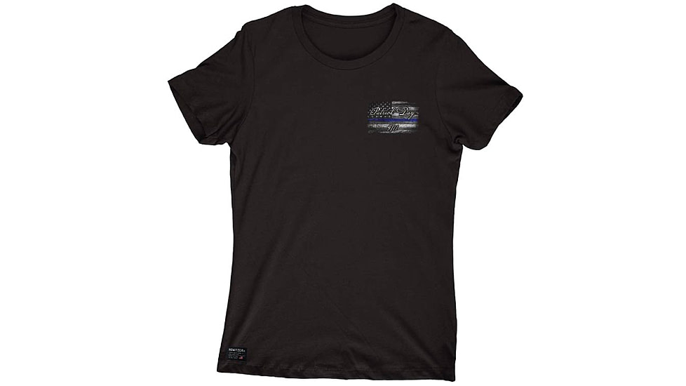 HOWITZER Patriot Day S/S Tee - Womens, Black, Extra Small, CVW7102-BK-XS