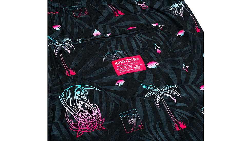 HOWITZER Reaper Boardshort - Mens, Multi-Colored, Small, 371BS023-MULT-S