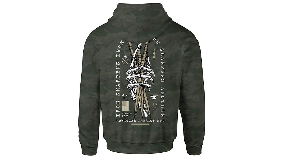 HOWITZER Sharpens Hood - Mens, Green Camo, Extra Large, CV7066-GRCA-XL
