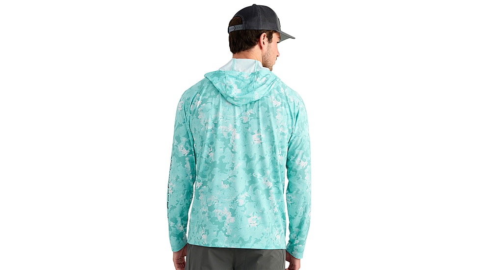 HUK Performance Fishing Airweight Hoodie Kc Printed - Mens