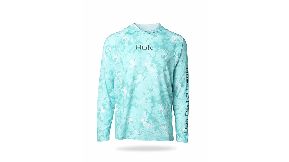 HUK Performance Fishing Airweight Hoodie Kc Printed - Mens