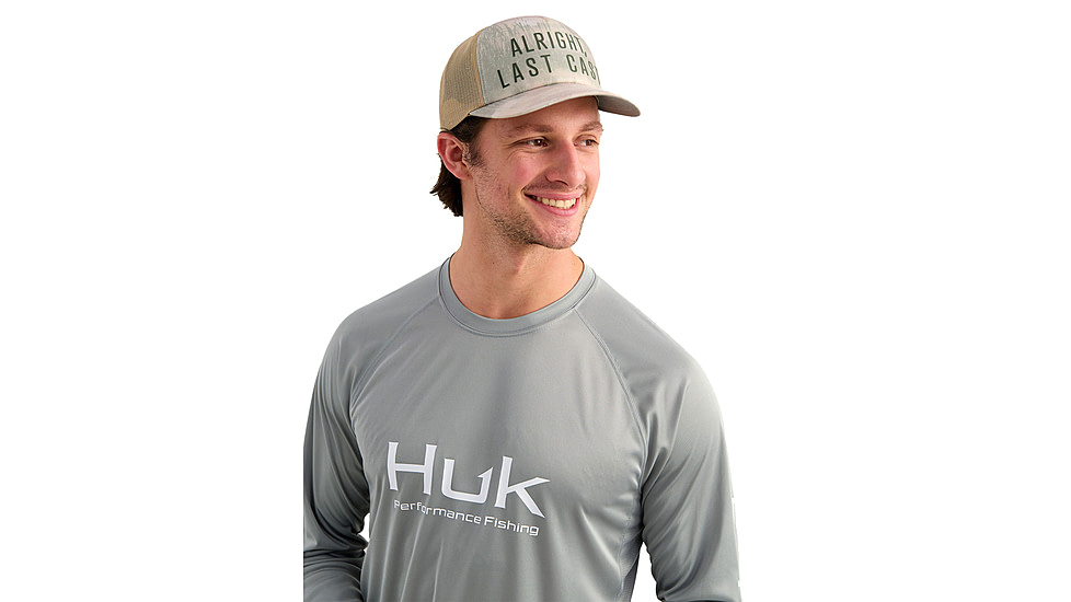 HUK Performance Fishing Pursuit Long Sleeve Crew - Mens