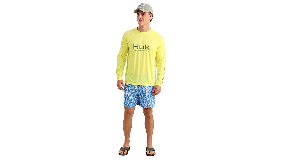 HUK Performance Fishing Pursuit Long Sleeve Crew - Mens