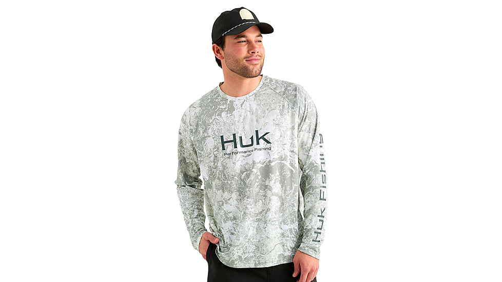 HUK Performance Fishing Pursuit Long Sleeve Crew - Mens
