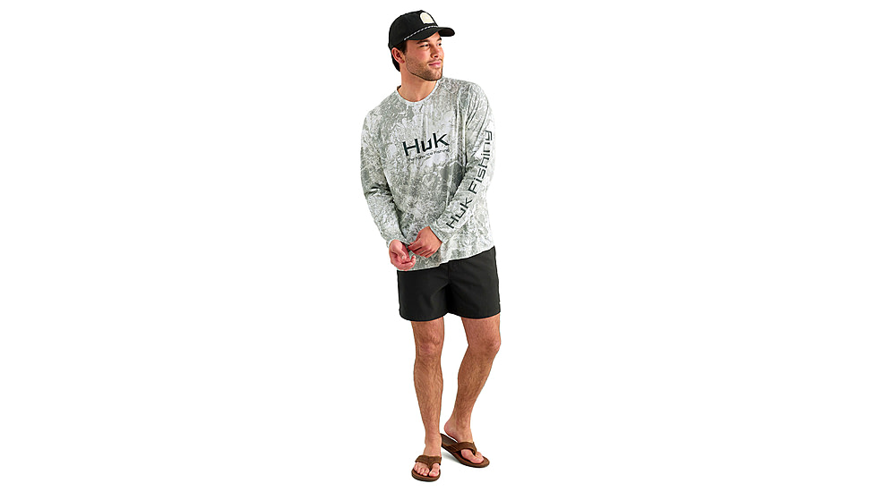HUK Performance Fishing Pursuit Long Sleeve Crew - Mens