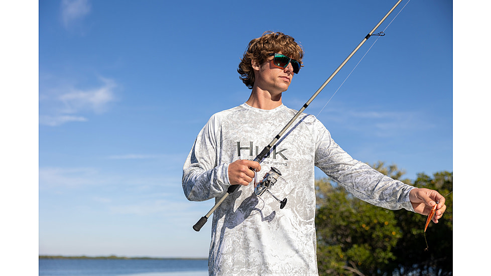 HUK Performance Fishing Pursuit Long Sleeve Crew - Mens