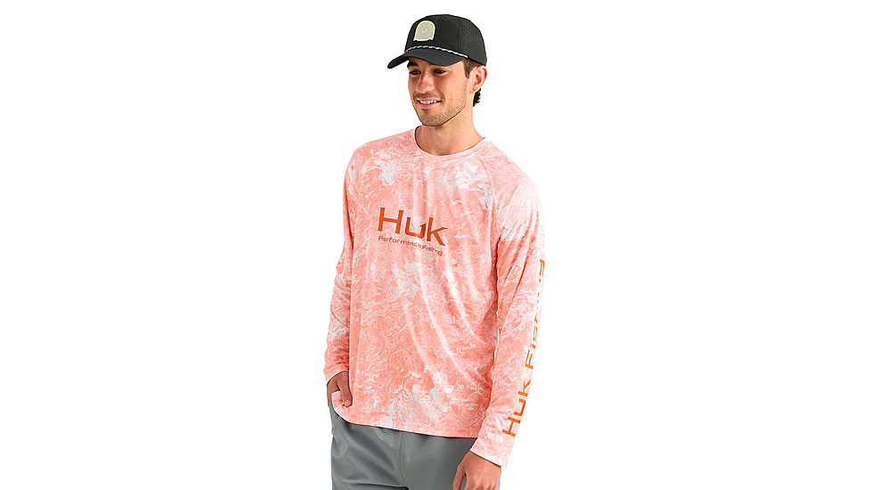 HUK Performance Fishing Pursuit Long Sleeve Crew - Mens