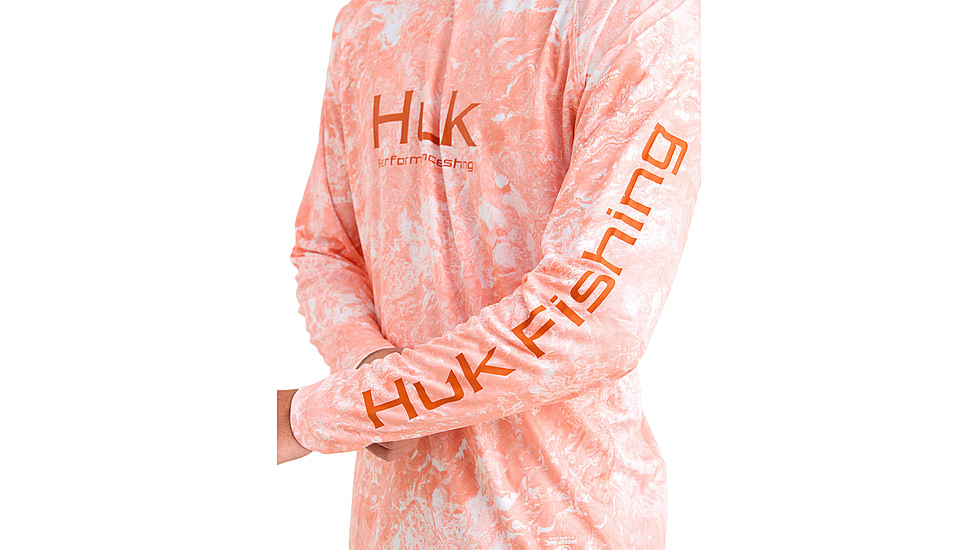 HUK Performance Fishing Pursuit Long Sleeve Crew - Mens
