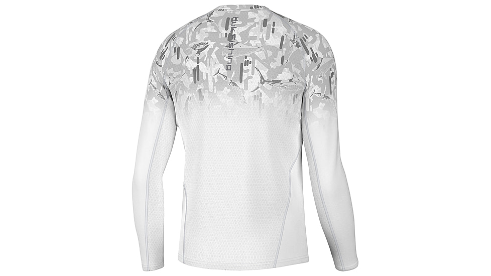 HUK Performance Fishing KC Icon Apex Vert Fade - Mens, White, M, H1200586-100-M