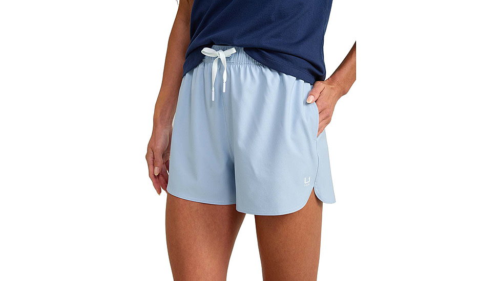 HUK Performance Fishing Pursuit Volley Swim Short -Womens, Windsurfer, Large, H6200052-454-L