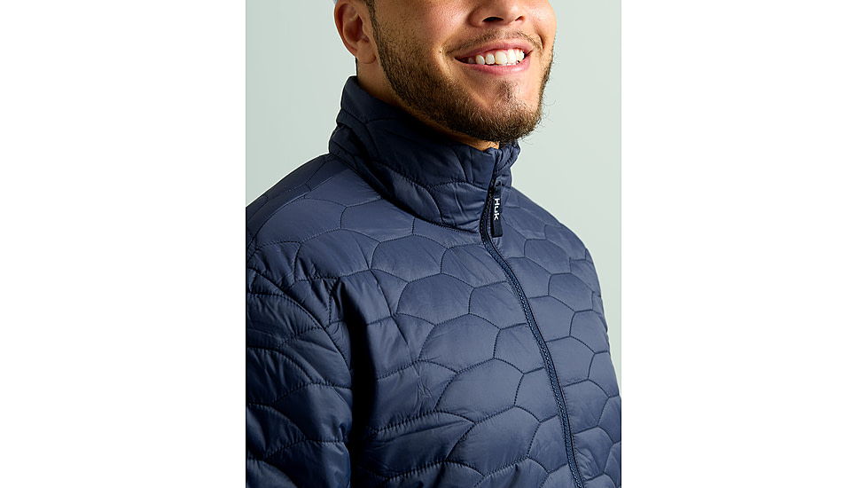 HUK Performance Fishing Scale Jacket - Mens, Naval Academy, Large, H4000156-413-L