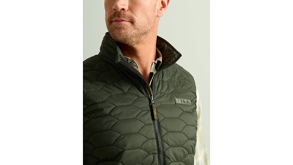 HUK Performance Fishing Scale Vest - Mens, Cypress Landing, Medium, H4000157-377-M