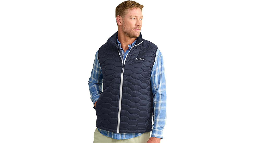 HUK Performance Fishing Scale Vest - Mens, Naval Academy, 2XL, H4000157-413-XXL