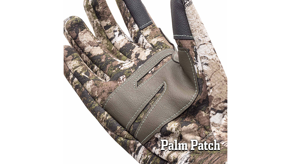 Huntworth Barrow Heat Boost Windproof Softshell Hunting Glove - Womens, Tarnen, Large, E-1433-L-TRN-L