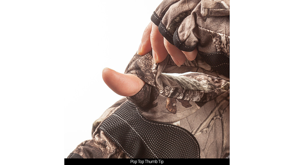 Huntworth Douglas Hunting Pop Top Glove - Womens, Hidden, Medium, E-06-L-HDN-M