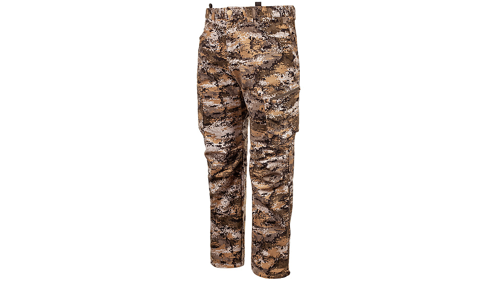 Huntworth Elkins Mid Weight Windproof Soft Shell Pants Waffle Fleece Interior - Mens, Disruption, 2XL, E-9503-DC-2XL