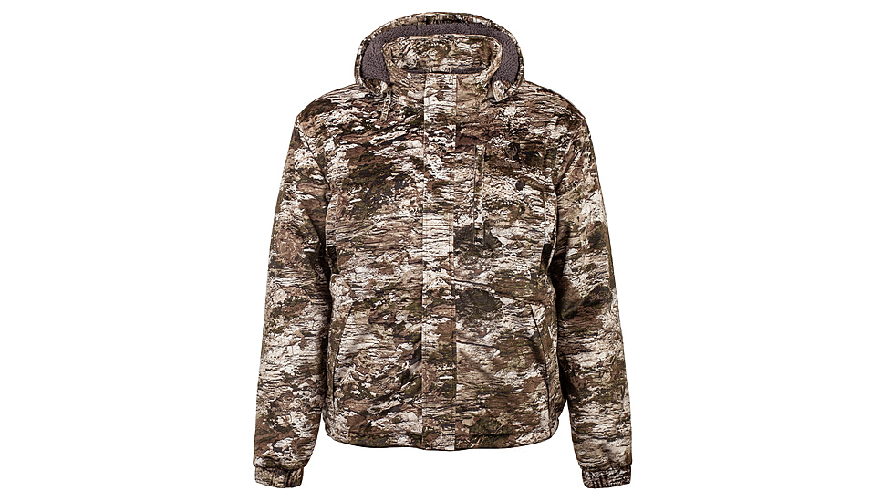 Huntworth Fairbanks Heavy Weight Waterproof Sherpa-lined Jacket - Mens, Tarnen, 2XL, E-9443-TRN-2XL