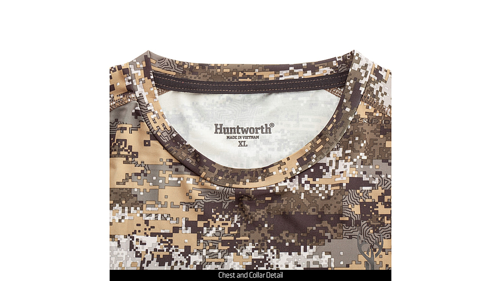 Huntworth Fallon Light Weight Performance Long Sleeve Shirt - Mens, Disruption, Medium, E-9333-DC-M