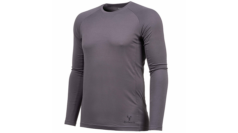 Huntworth Casper Heat Boost Heavyweight Base Layer Shirt - Men's, Dark Gray, Medium, E-9604-DG-M