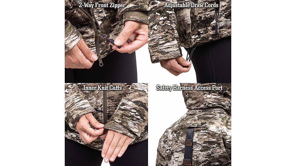 Huntworth Matterhorn Heat Boost Heavyweight/Waterproof Hunting Jacket - Women's, Tarnen, Large, E-9606-W-TRN-L