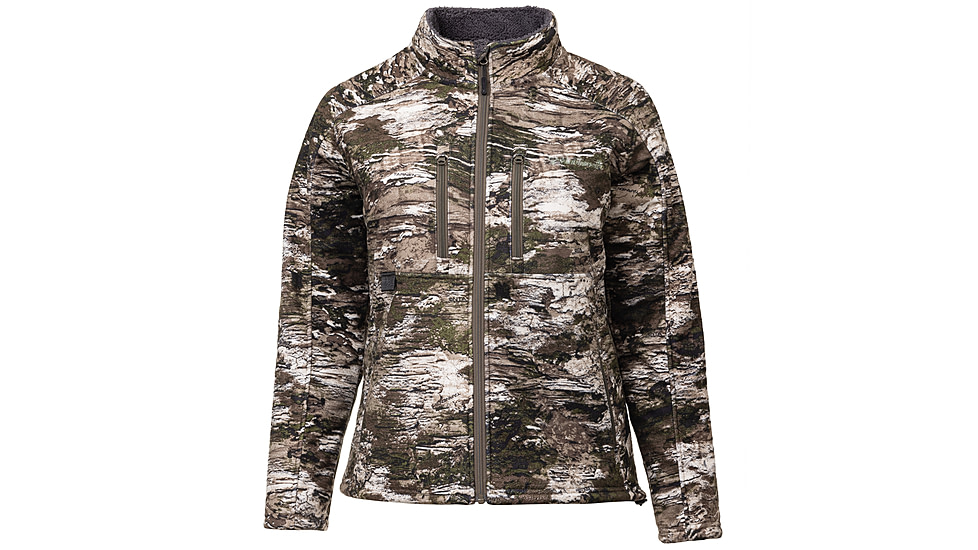 Huntworth Ketchikan Heavy Weight Soft Shell Jacket - Womens, Windproof, Sherpa Fleece Interior, Tarnen, Extra Large, E-9574-W-TRN-XL
