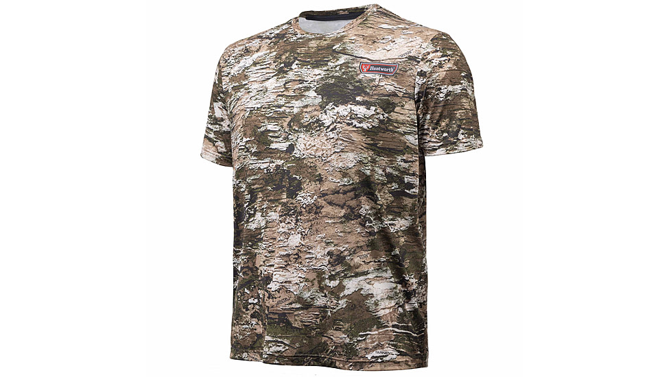 Huntworth Fallon Light Weight Performance Short Sleeve Shirt - Men's, Tarnen, Extra Large, E-9334-TRN-XL