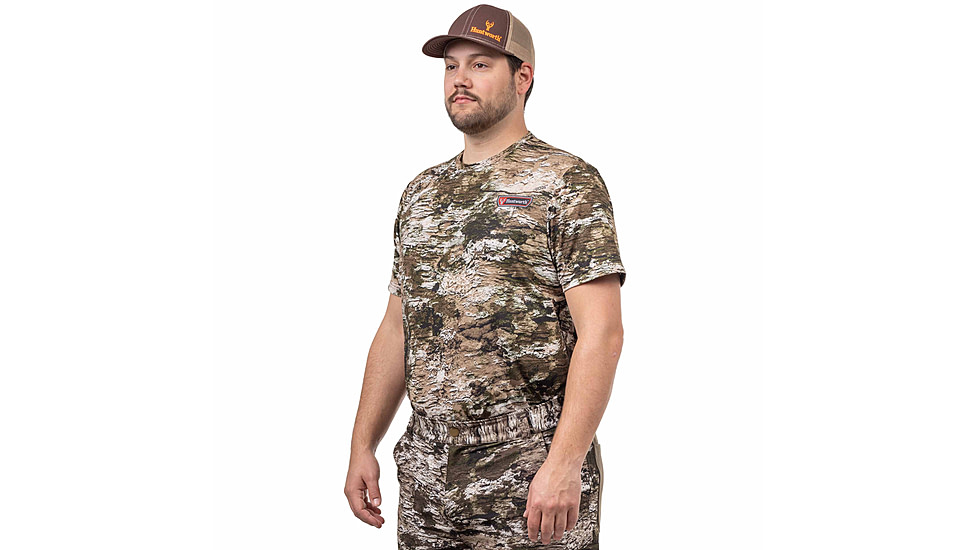 Huntworth Fallon Light Weight Performance Short Sleeve Shirt - Men's, Tarnen, Extra Large, E-9334-TRN-XL