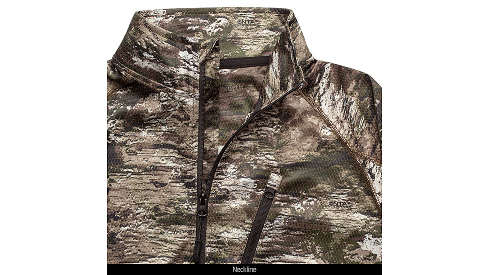 Huntworth Gadsden Light Weight Pique Knit 1/4 Zip Pullover - Men's, Tarnen, X-Large, E-9182-TRN-XL