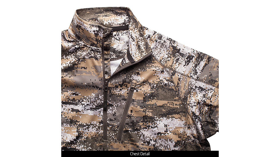 Huntworth Gadsden Light Weight Pique Knit 1/4 Zip Shirt - Men's, Disruption, 3X-Large, E-9182-21DC-3XL