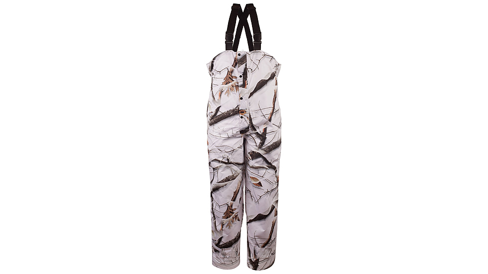 Huntworth Micro Fiber Bib Overalls - Mens, Snow Camo, Medium, E-81705-SCB-M